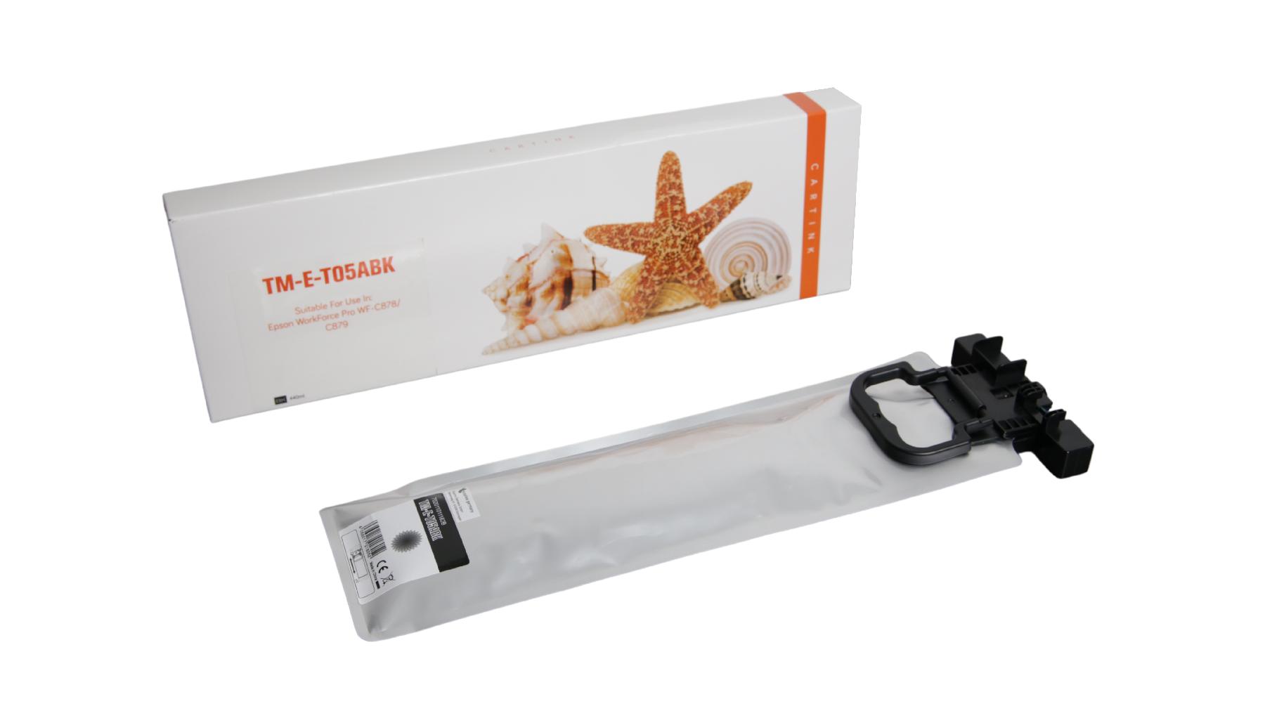 T05ABK Alternativ Seestern Tinte Schwarz für Epson / C13T05A100 / 20.000 Seiten