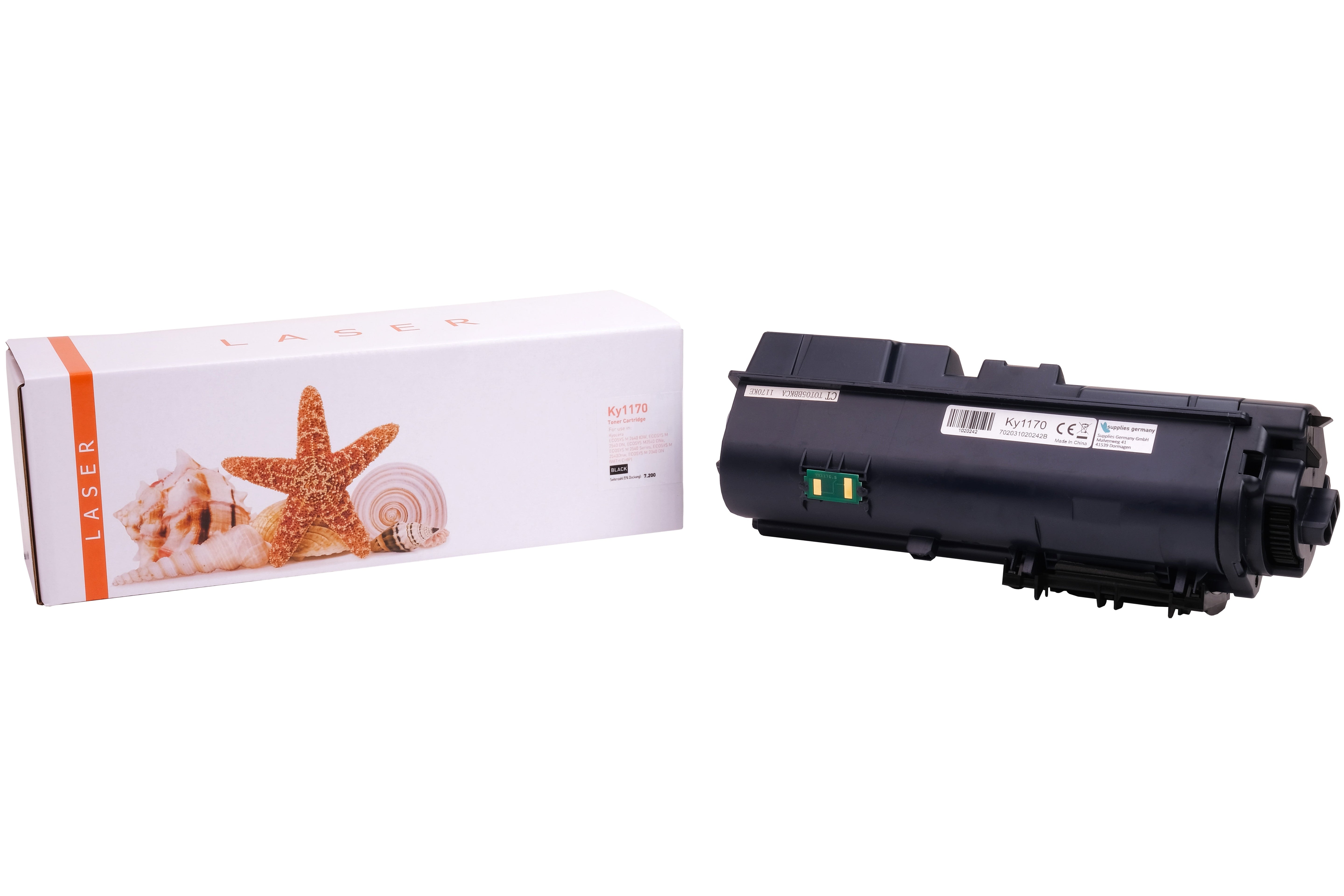 White Box TONTK1170 Alternativ Toner Schwarz für Kyocera / TK1170 / 7.200 Seiten neu schwarz