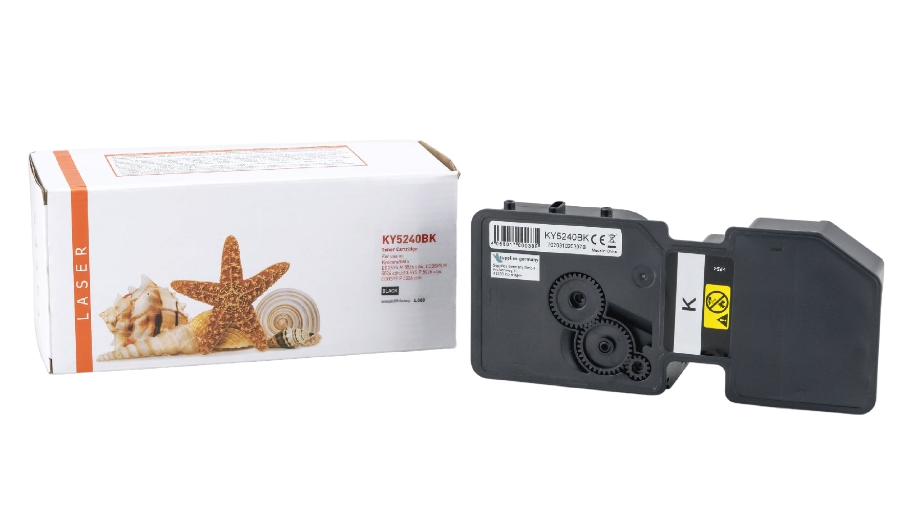 White Box TONTK5240BK Alternativ Toner Schwarz für Kyocera / TK5240BK / 4.000 Seiten neu schwarz