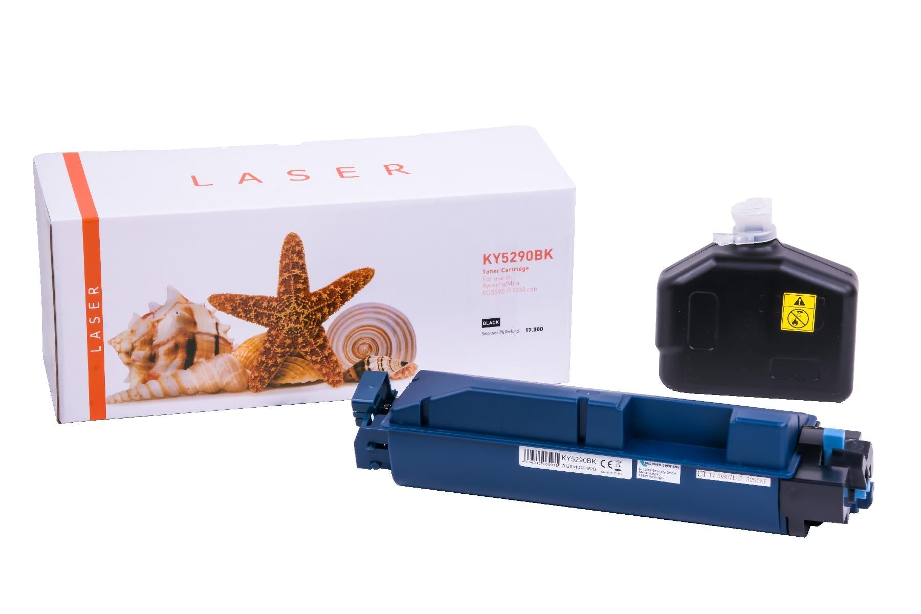 White Box TONTK5290BK Alternativ Toner Schwarz für Kyocera  / TK5290BK / 17.000 Seiten  neu schwarz