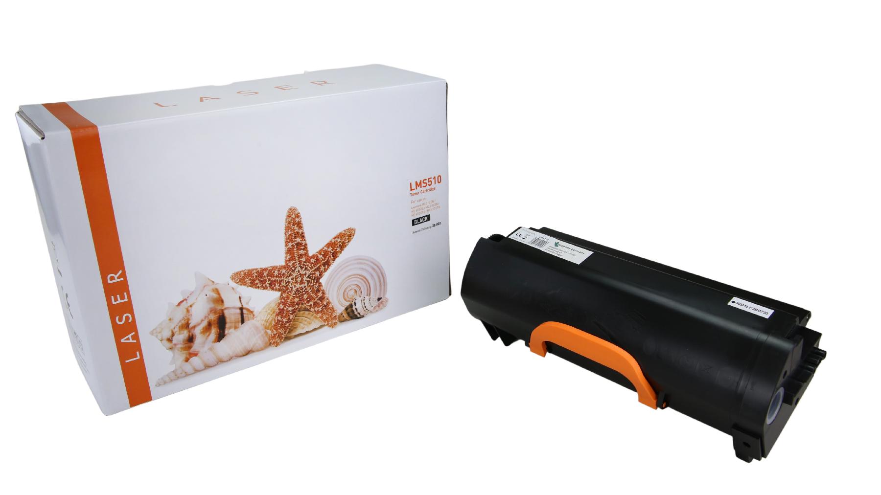 TONMS510 Alternativ Toner Black für Lexmark / 50F2U00 / 20.000 Seiten