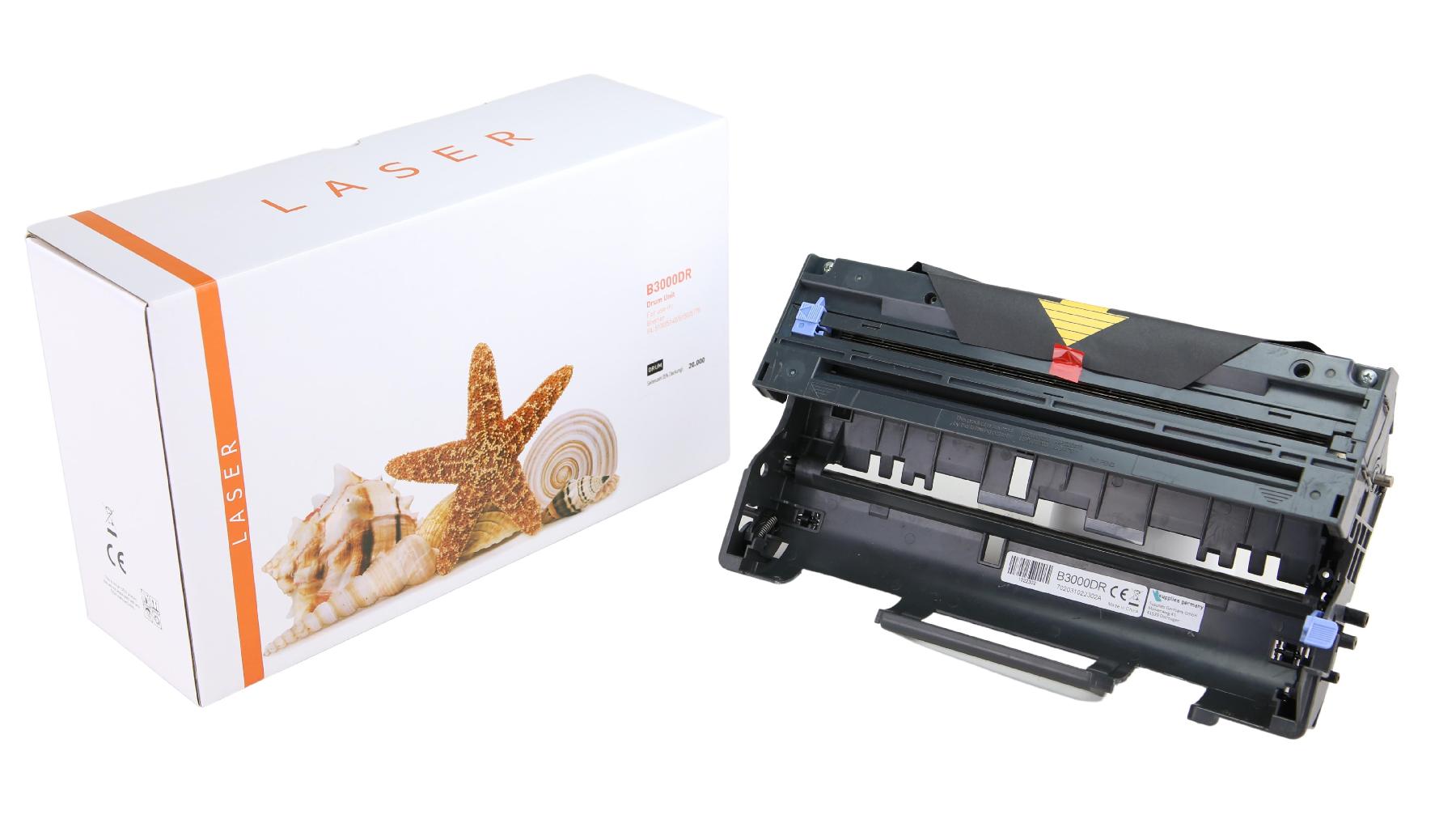 White Box TONDR3000 Alternativ Trommel Schwarz für Brother  / DR3000 / 30.000 Seiten  neu schwarz