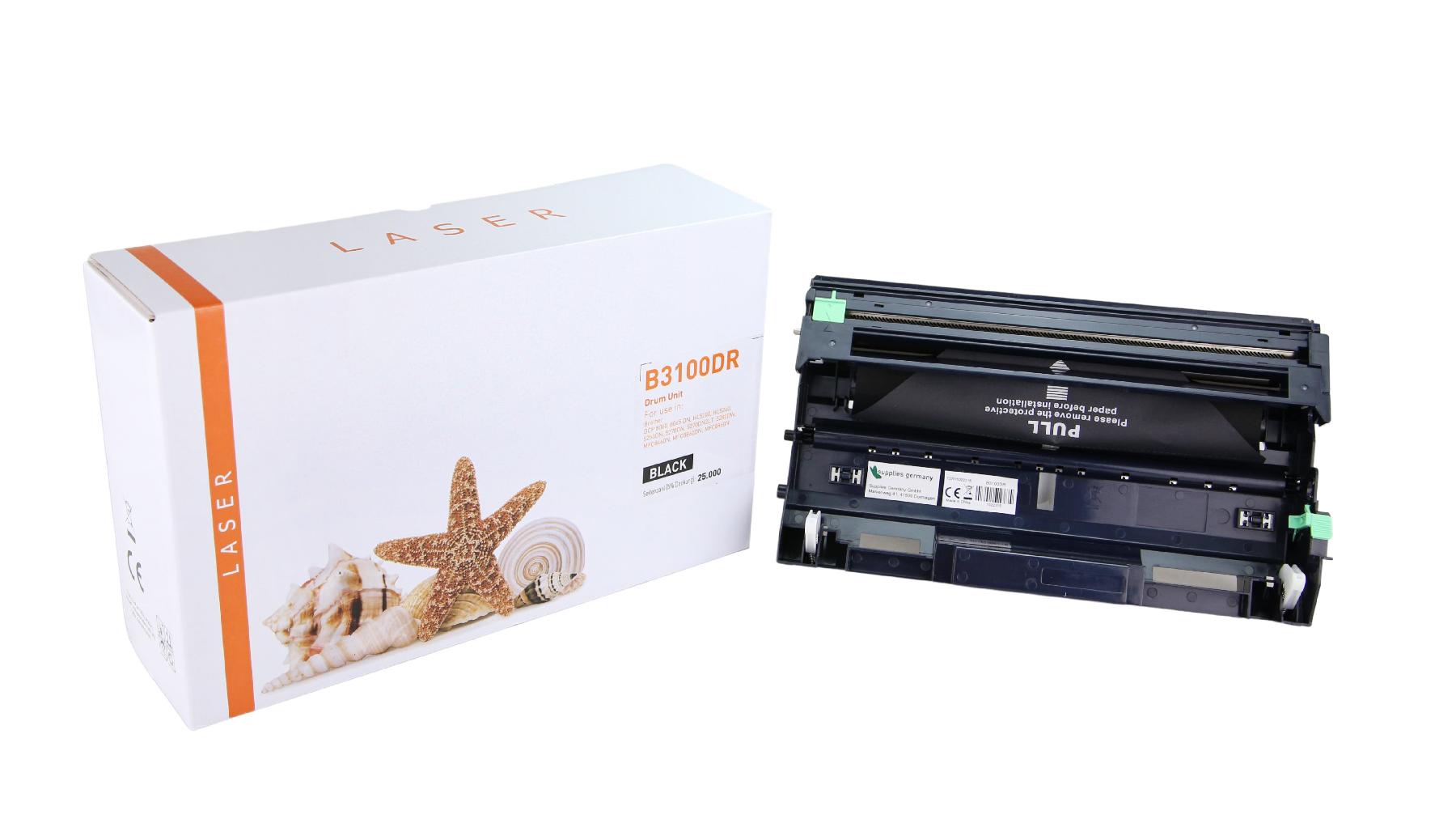 White Box TONDR3100 Alternativ Trommel Schwarz für Brother  / DR3100 / 25.000 Seiten neu schwarz