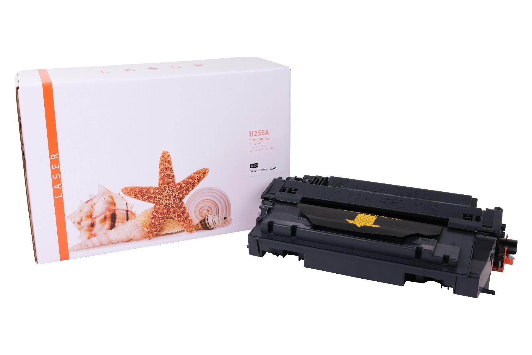 TONCE255A Alternativ Toner Schwarz für HP / CE255A / 55A / 6.000 Seiten