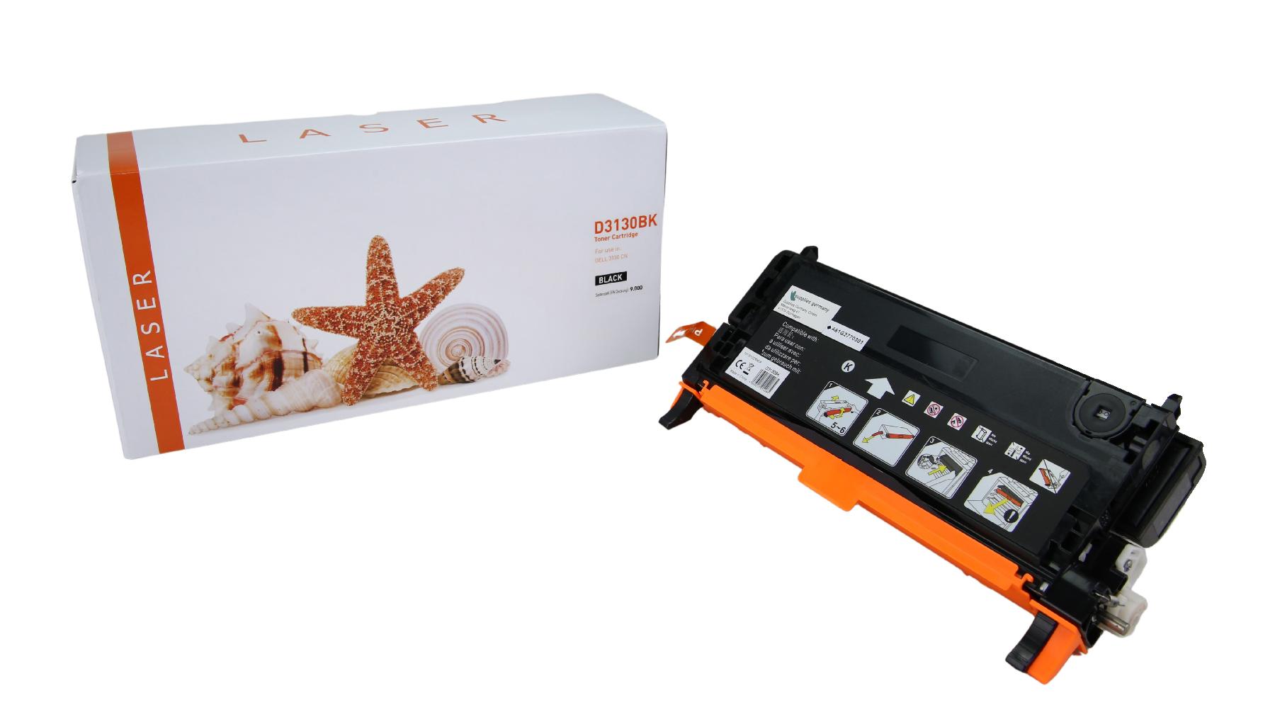 White Box TOND3130BK Alternativ Toner Schwarz für Dell / H516C / 59310289 / 9.000 Seiten  neu schwarz