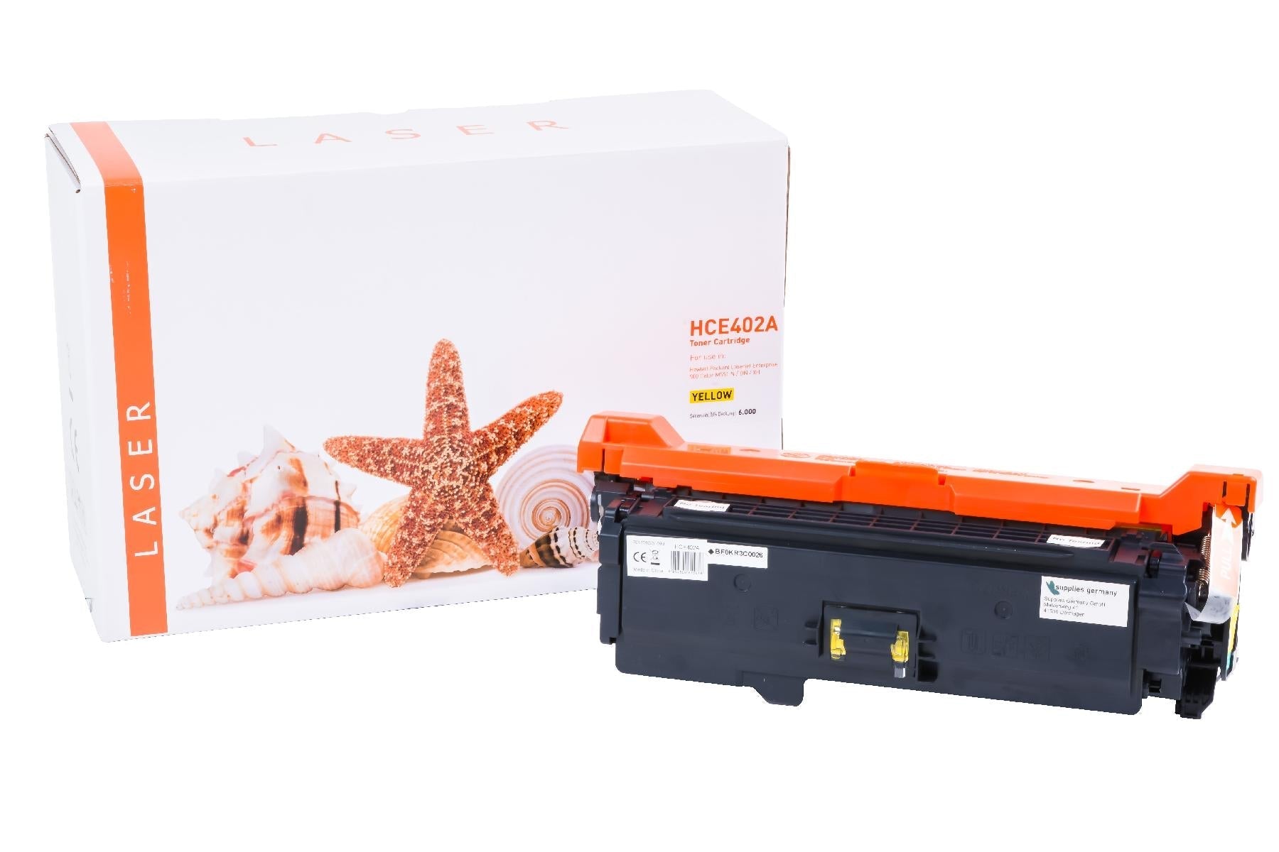 TONCE402A Alternativ Toner Gelb für HP / CE402A / 507A / 6.000 Seiten