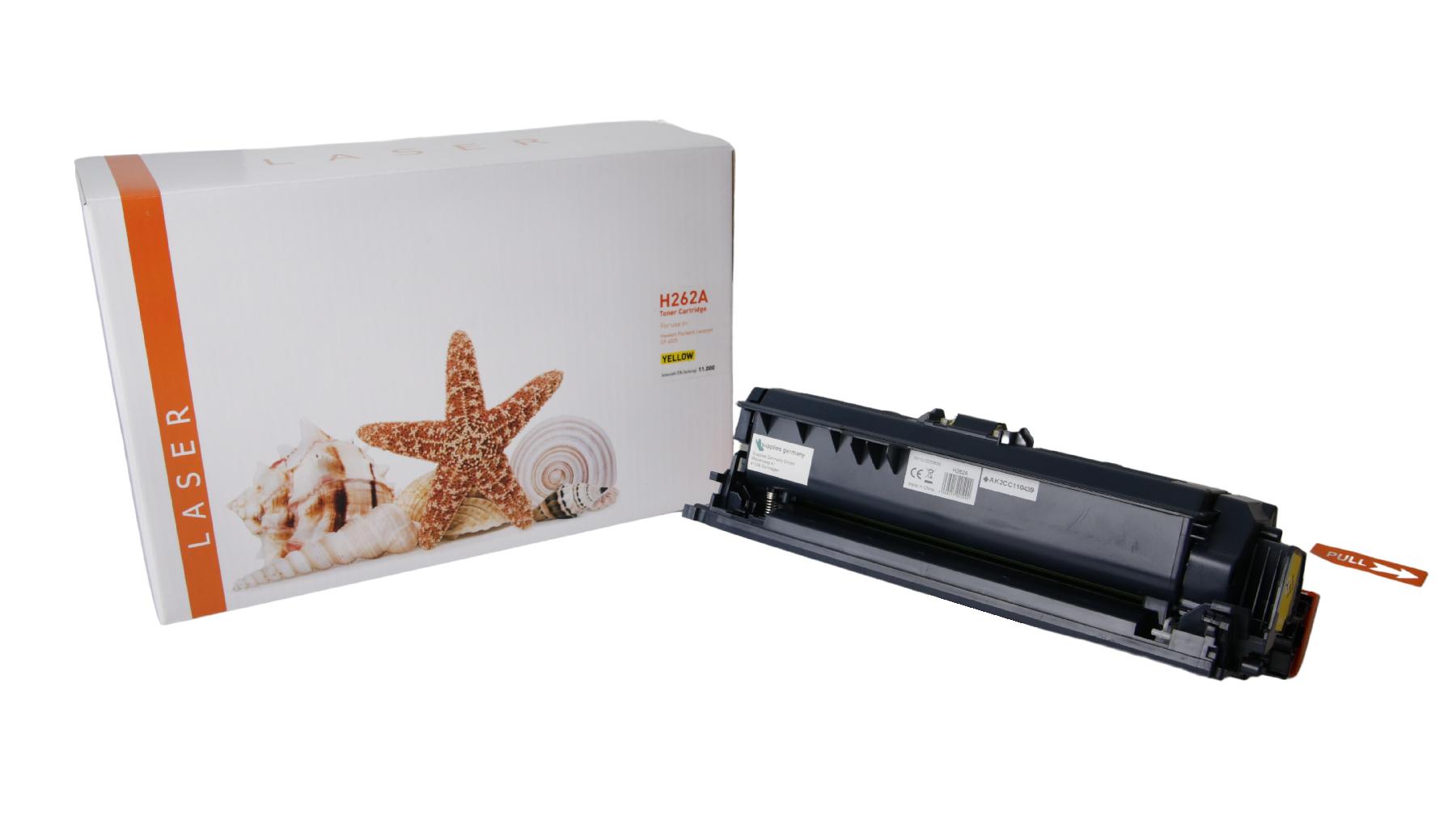 TONCE262A Alternativ Toner Gelb für HP  / CE262A / 11.000 Seiten