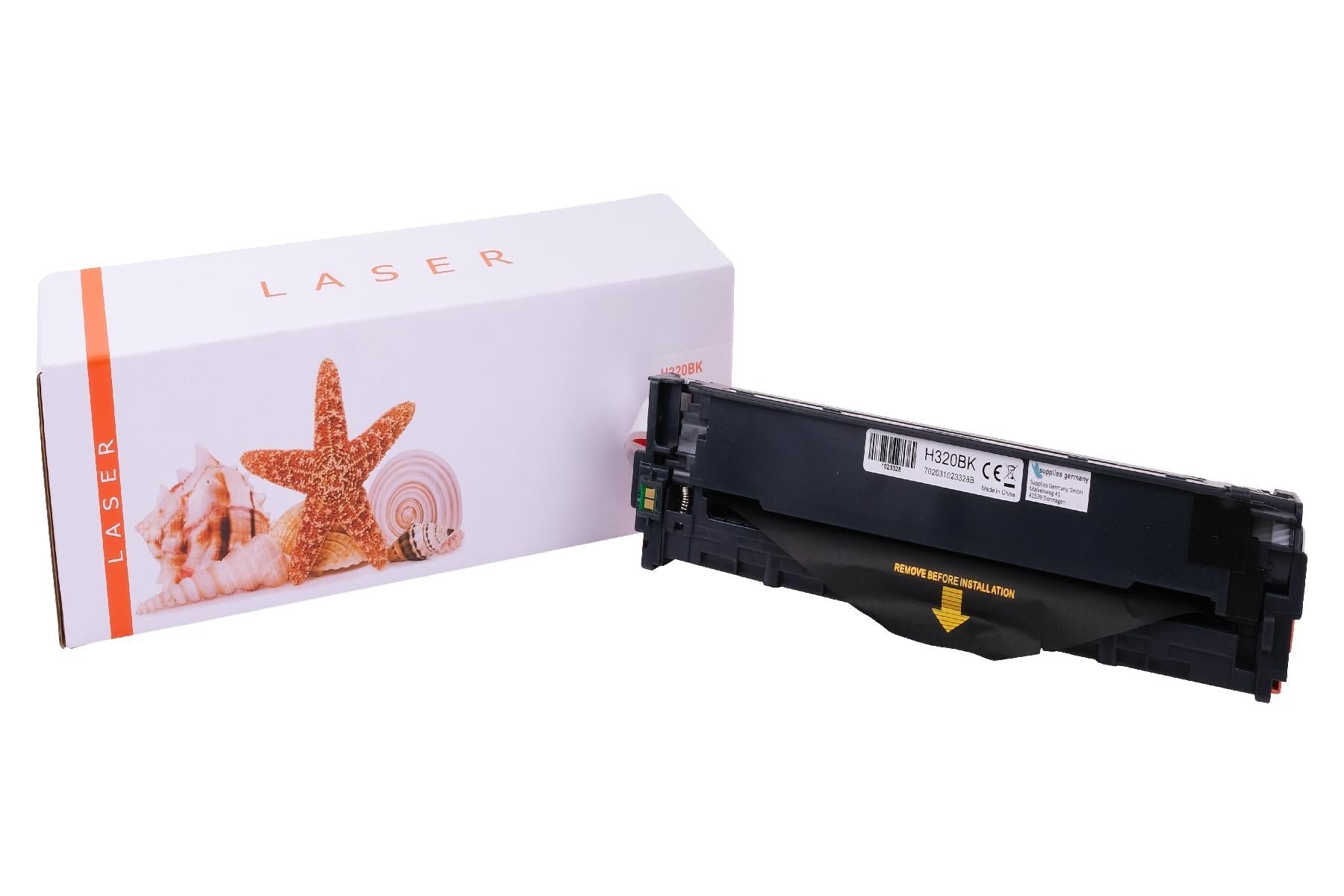 TONCE320BK Alternativ Toner Schwarz für HP / CE320A / 128A / 2.000 Seiten