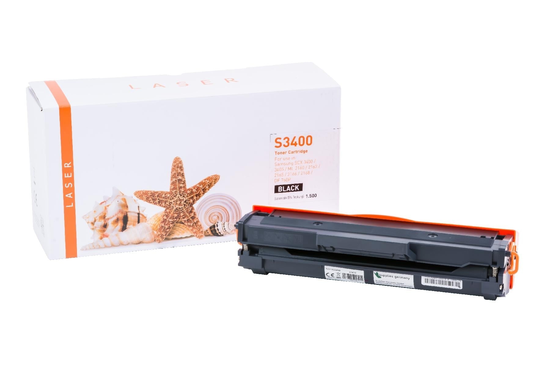 TONSCX3400 Alternativ Toner Schwarz für Samsung  / MLTD101S/ELS / 1.500 Seiten