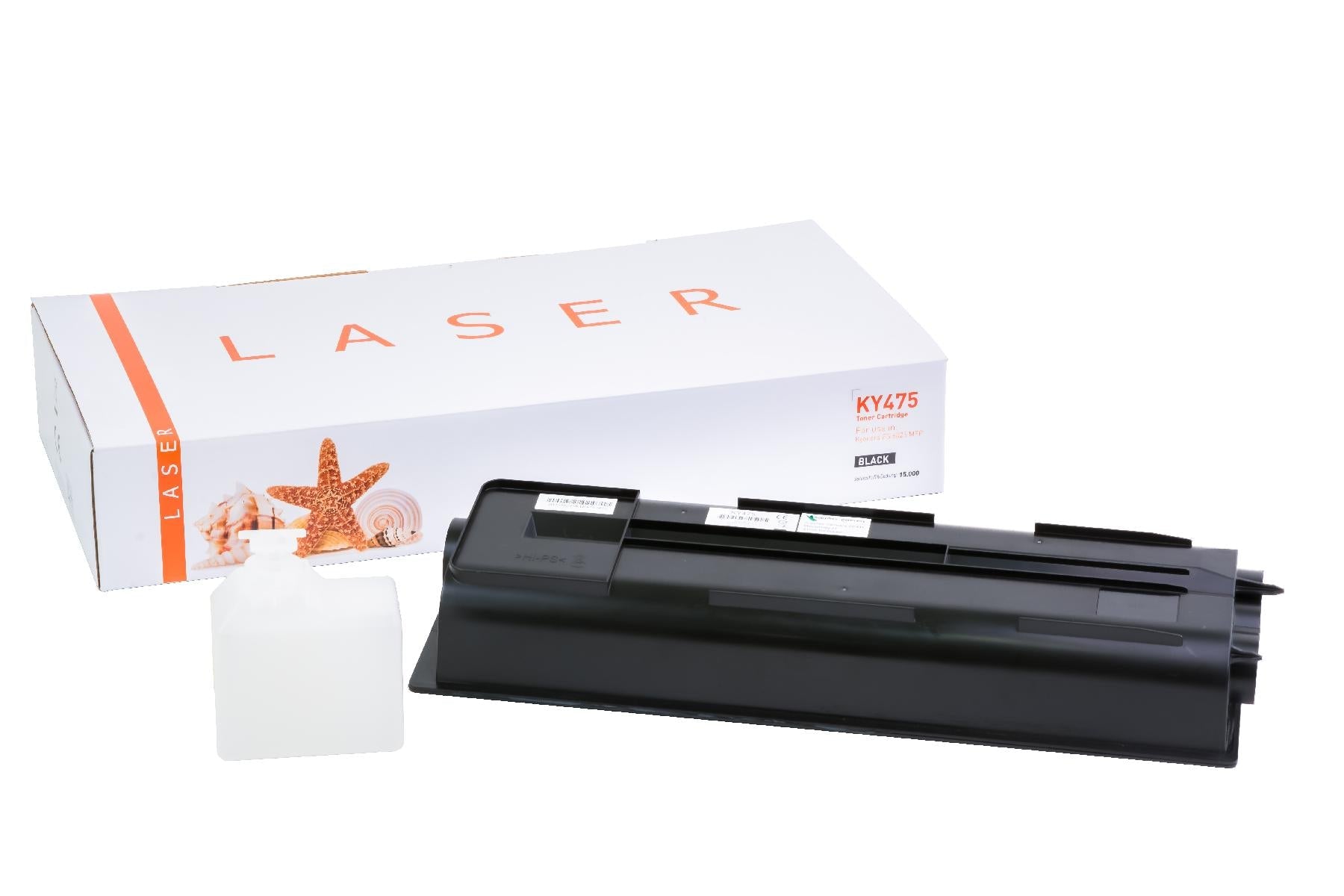 White Box TONTK475 Alternativ Toner Schwarz für Kyocera / TK475 / 15.000 Seiten neu schwarz