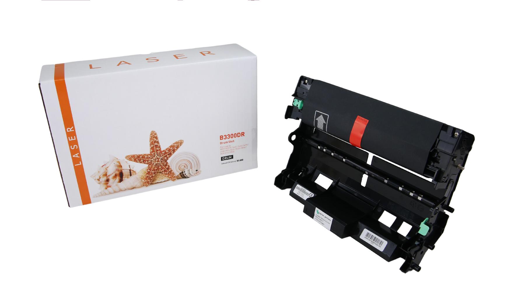 White Box TONDR3300 Alternativ Trommel Schwarz für Brother  / DR3300 / 30.000 Seiten  neu schwarz