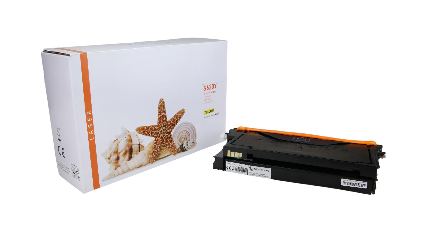 TONCLP620Y Alternativ Toner Gelb für Samsung  / CLTY5082L / 4.000 Seiten