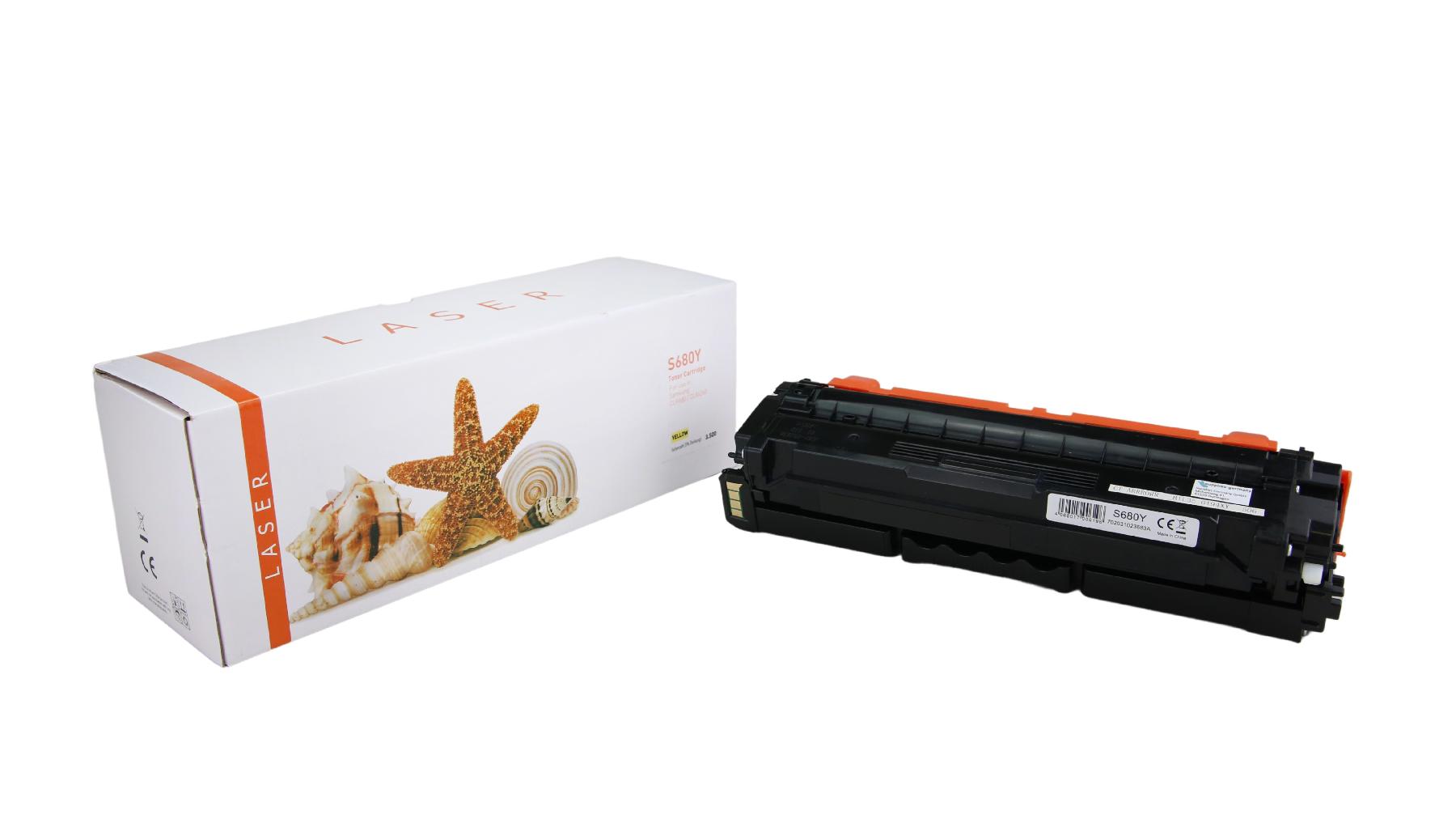 TONCLP680Y Alternativ Toner Gelb für Samsung  / CLTY506L/ELS / 3.500 Seiten
