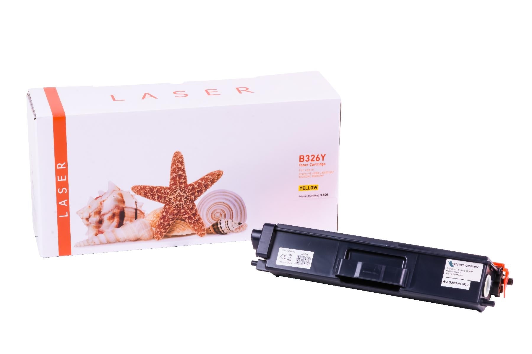 White Box TONTN326Y Alternativ Toner Gelb für Brother  / TN326Y / 3.500 Seiten  neu gelb