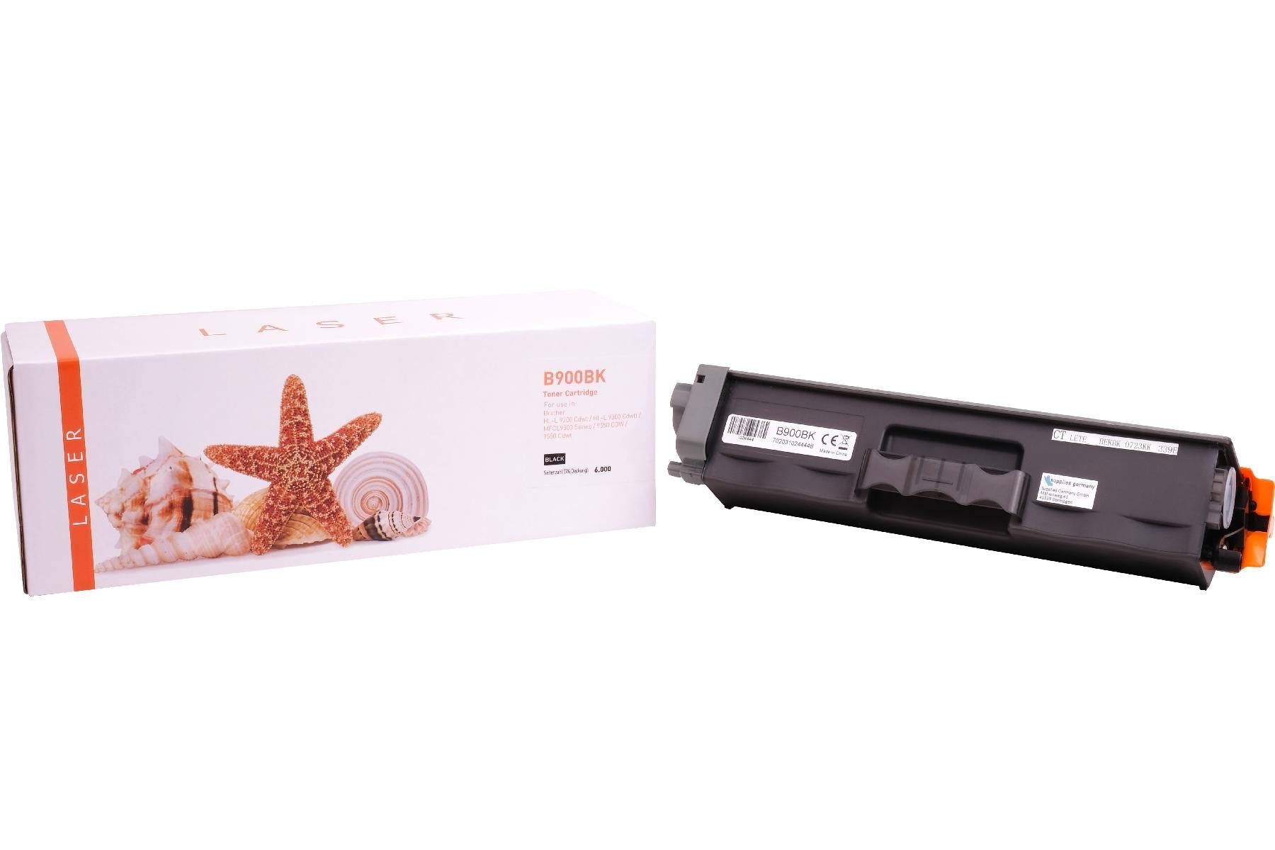 White Box TONTN900BK Alternativ Toner Schwarz für Brother  / TN900BK / TN329BK / 6.000 Seiten  neu schwarz