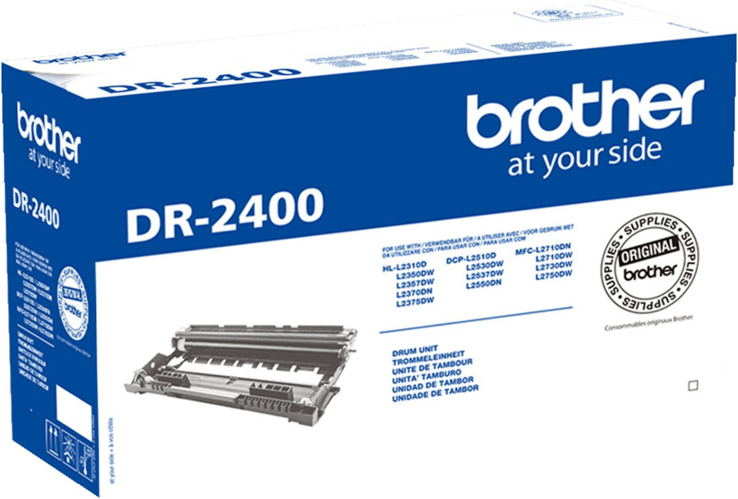 Brother DR-2400 Trommeleinheit / DR2400 Trommel / 12000 S. Drum Kit Original
