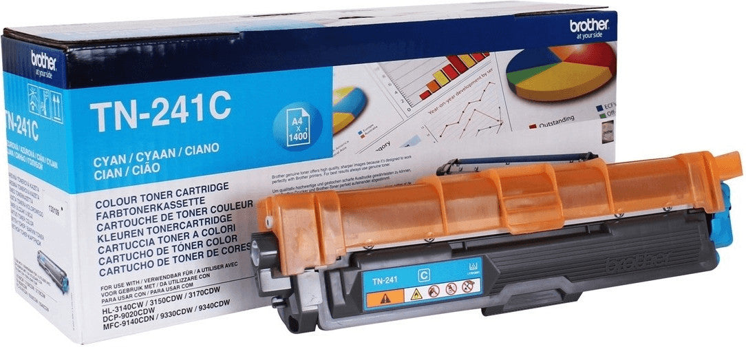 Brother TN241C / Cyan / original Toner / TN-241C / 1400 S. neu