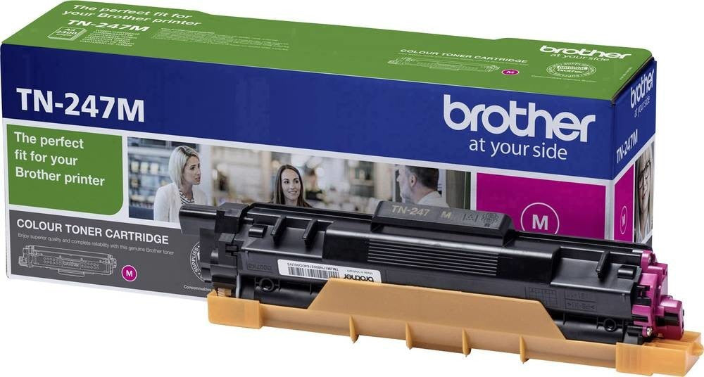 Brother TN247M / Magenta / Original Toner XL / TN-247M / 2300 S. TN 247