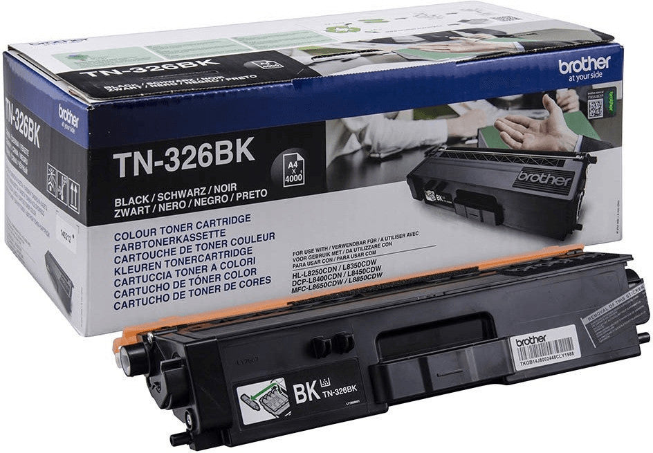 Brother TN-326 4er Pack / Schwarz Cyan Magenta Gelb - Set / Original BROTHER Laserdrucker Toner TN326