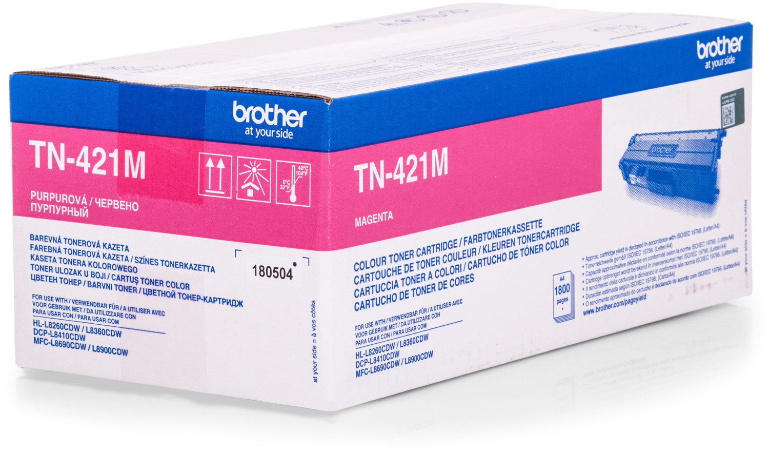 Brother TN-421 Toner Multipack Cyan Magenta Gelb und Schwarz Lasertoner TN421 CMYK