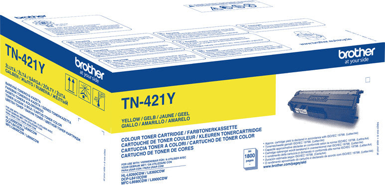 Brother TN-421Y Tonerkartusche – Gelb / Toner TN421 Y