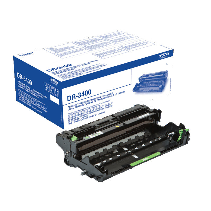 Brother DR-3400 Trommel Schwarz Original Trommeleinheit DR3400 50.000 Seiten