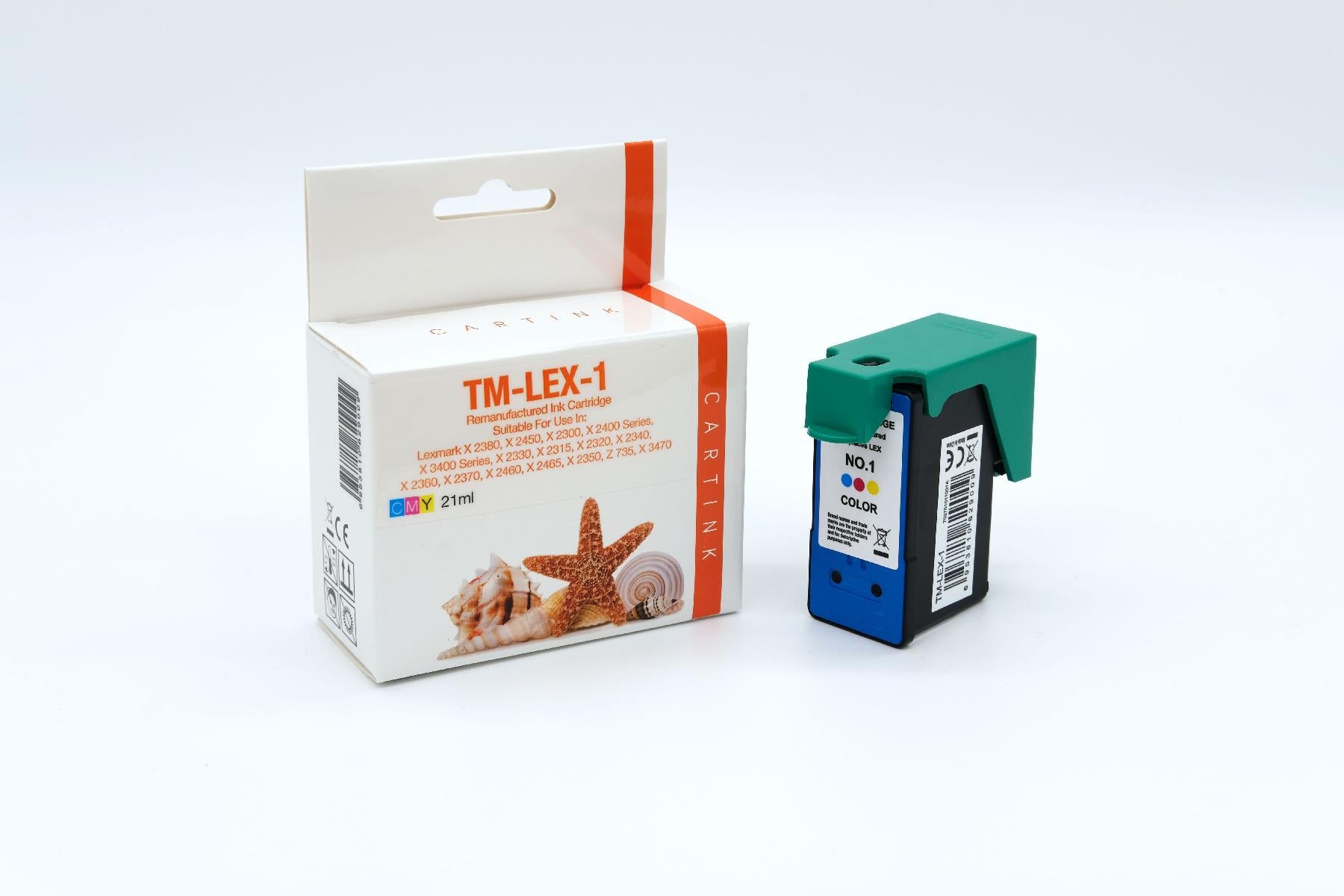 REFLEX1 Refill Tinte Color für Lexmark / 18CX781 / 21ml