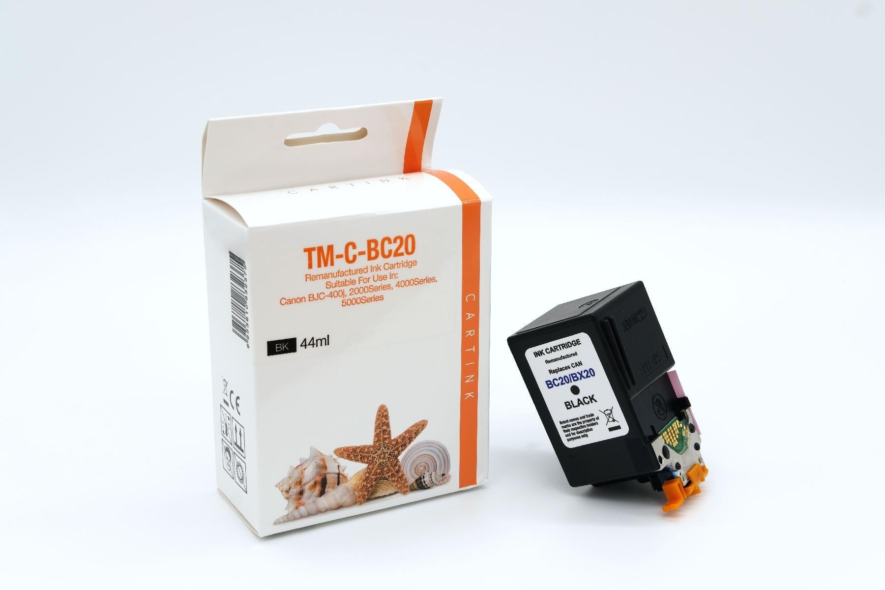 REFBC20 Refill Tinte Black für Canon / 0895A002 /BX20 / 44ml