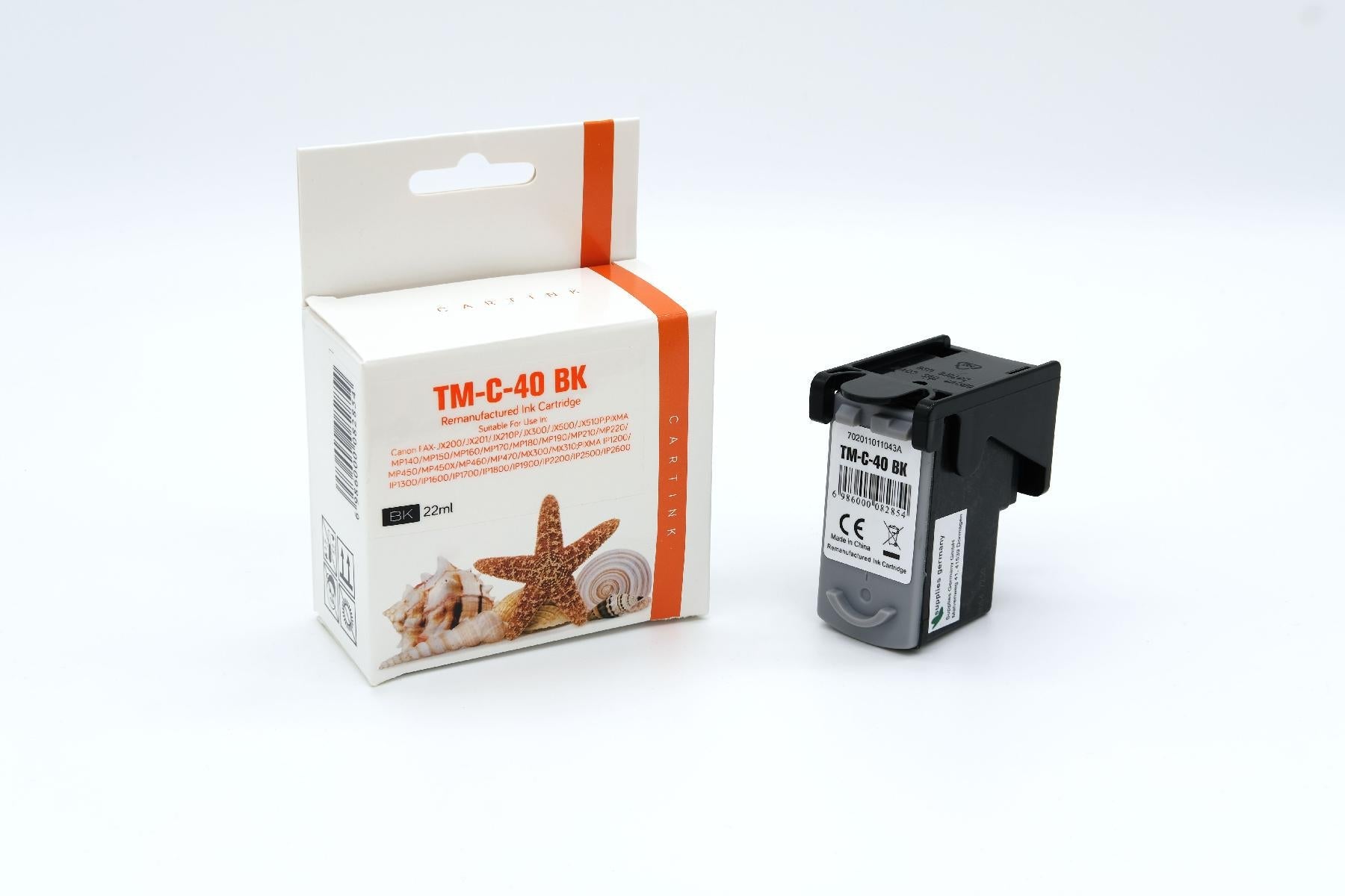 REFPG40/50 Refill Tinte Black für Canon / PG40/50 / 22ml