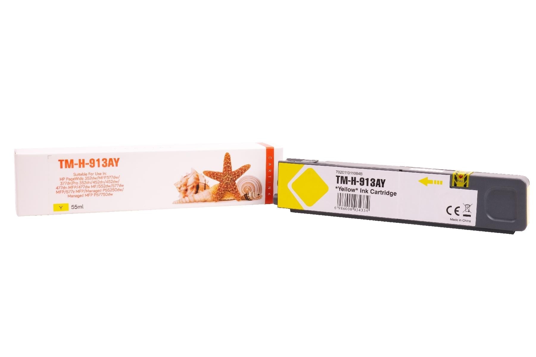 REF913Y Refill Tinte Gelb für HP / F6T79AE / 47ml