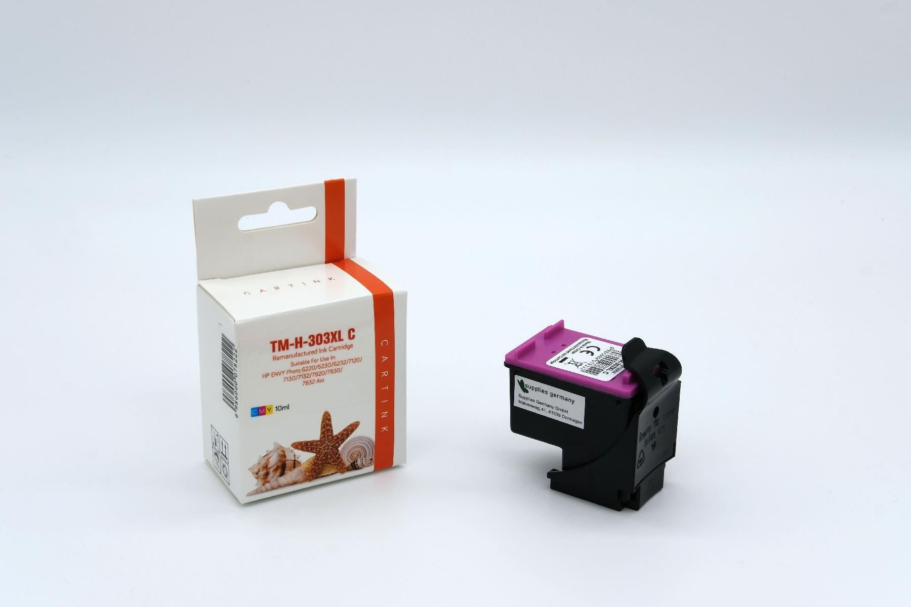 REF303XLC Refill Tinte Color für HP / T6N03AE / 18ml