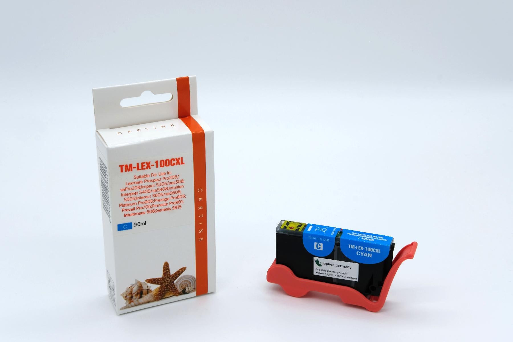 REFLEX100CXL Refill Tinte Cyan für Lexmark / 14N1093E / 9,6ml