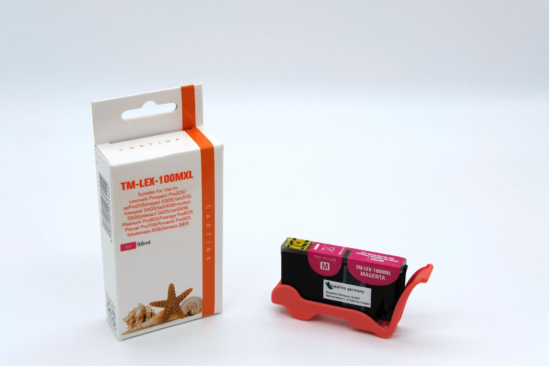 REFLEX100MXL Refill Tinte Magenta für Lexmark  / 14N1094E / 9,6ml