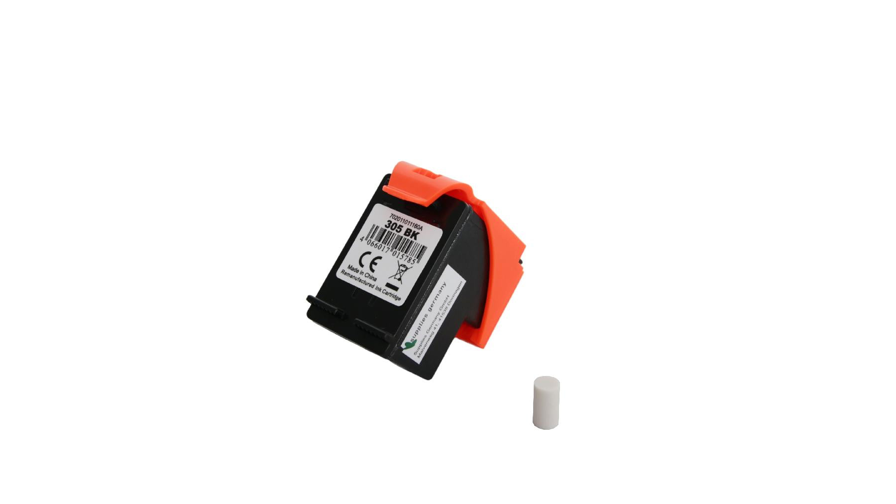 BULK 305XXLBK Alternativ Tinte Schwarz für HP / 3YM62A / Ca. 650 Seiten / 170 mehr Inhalt