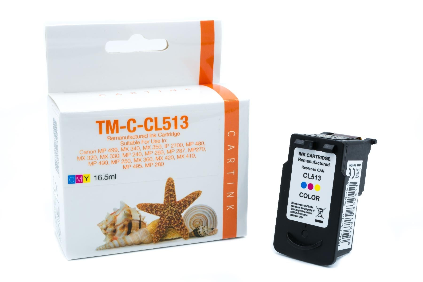 REFCL513 Refill Tinte Color für Canon  / 2971B001 / 16,5ml