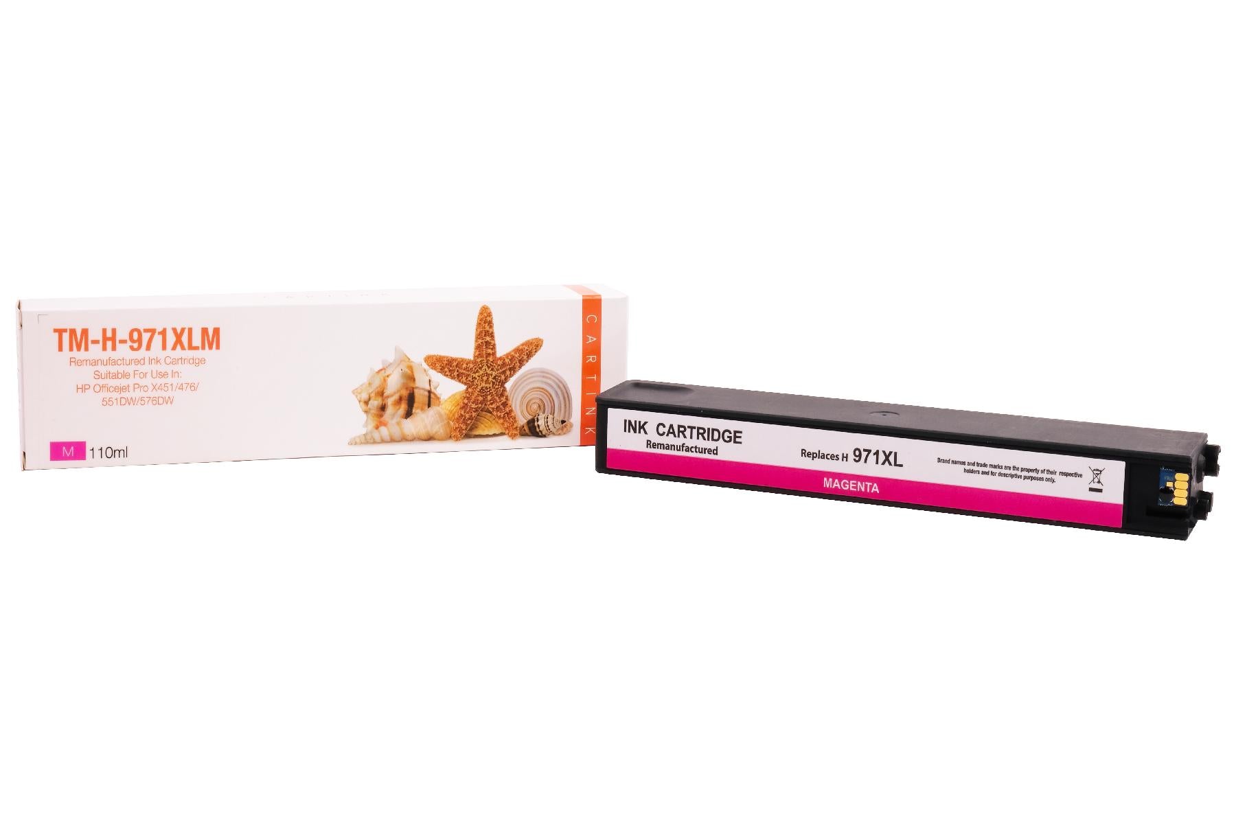 REF971XLM Refill Tinte Magenta für HP / CN627AE / 110ml / 6.600 Seiten