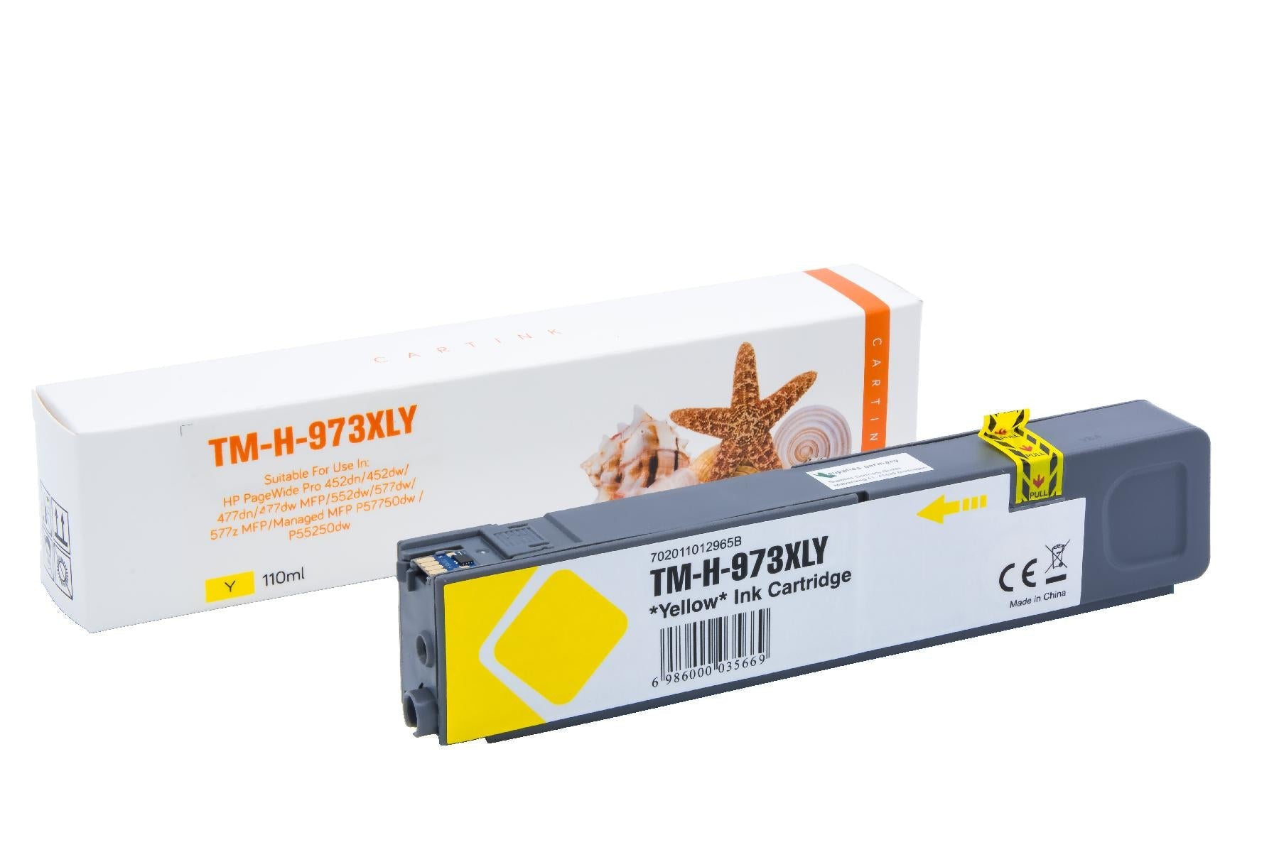 REF973XLY Refill Tinte Yellow für HP / F6T83AE / 110ml / 7.000 Seiten