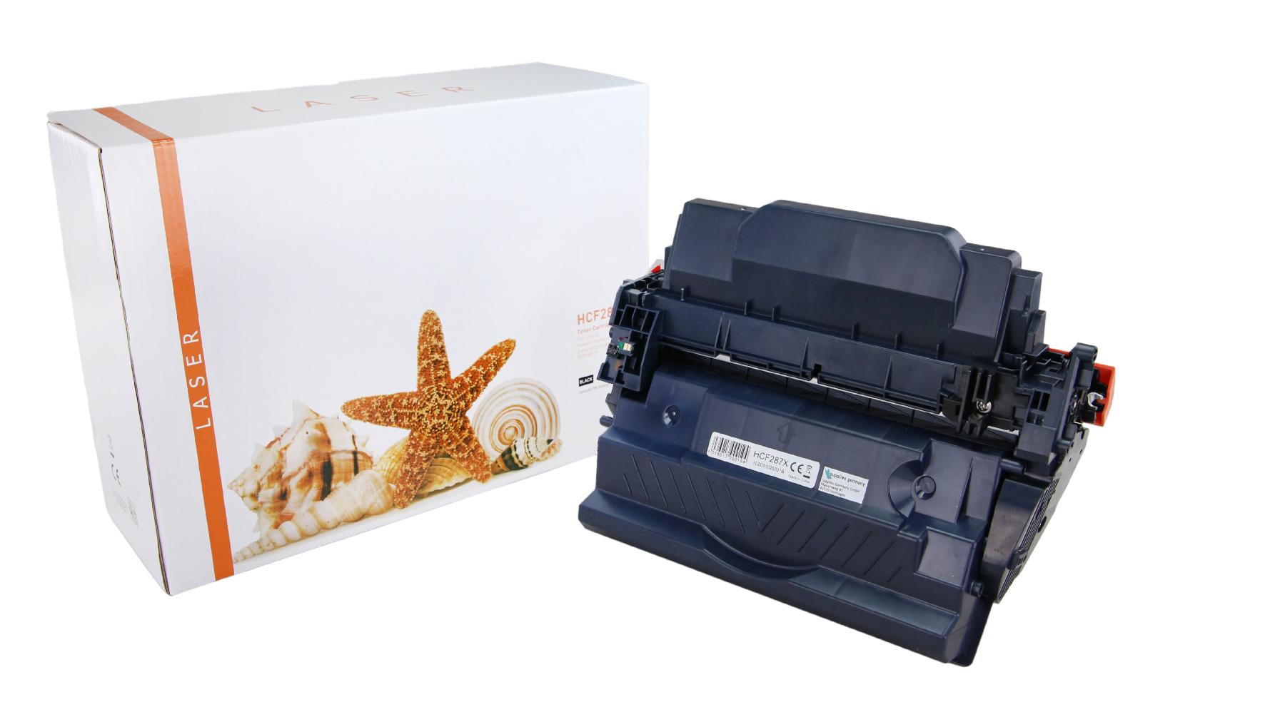 TONCF287X Alternativ Toner Black für HP / CF287X / 18.000 Seiten