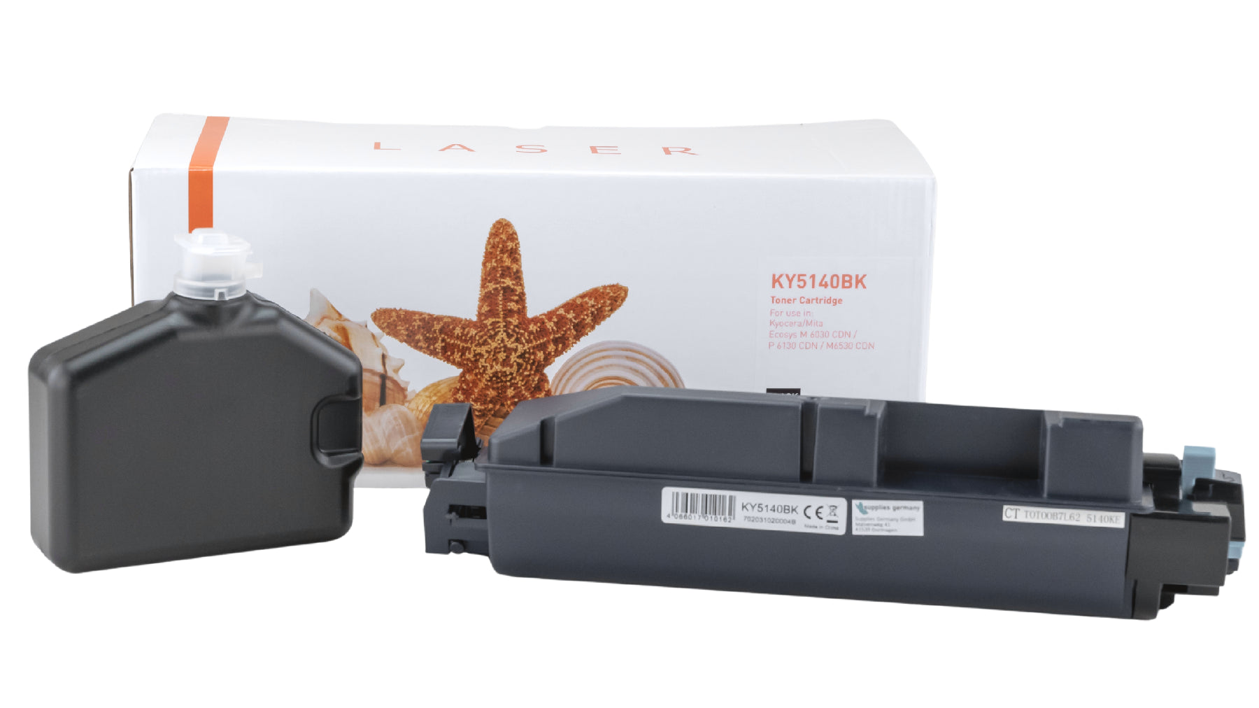 TONTK5140BK Alternativ Toner Black für Kyocera / TK5140K / 7.000 Seiten