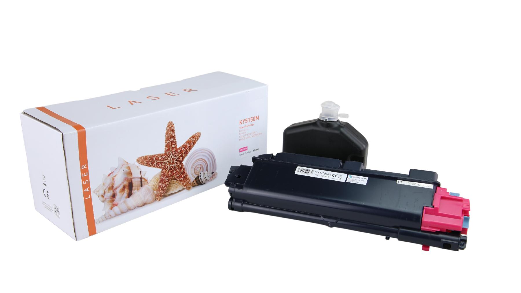TONTK5150M Alternativ Toner Magenta für Kyocera  / TK5150M / 10.000 Seiten