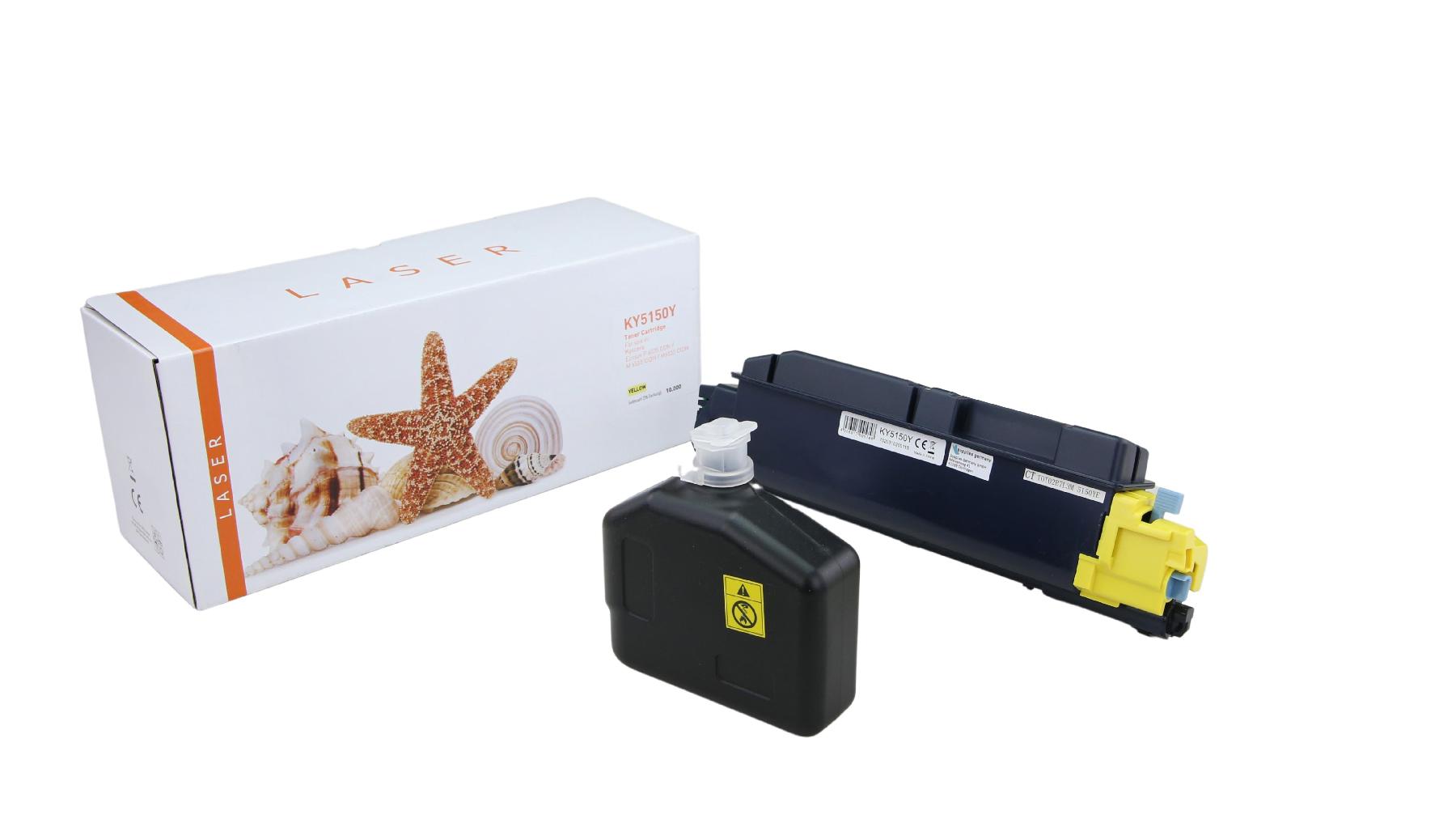 TONTK5150Y Alternativ Toner Yellow für Kyocera  / TK5150Y / 10.000 Seiten
