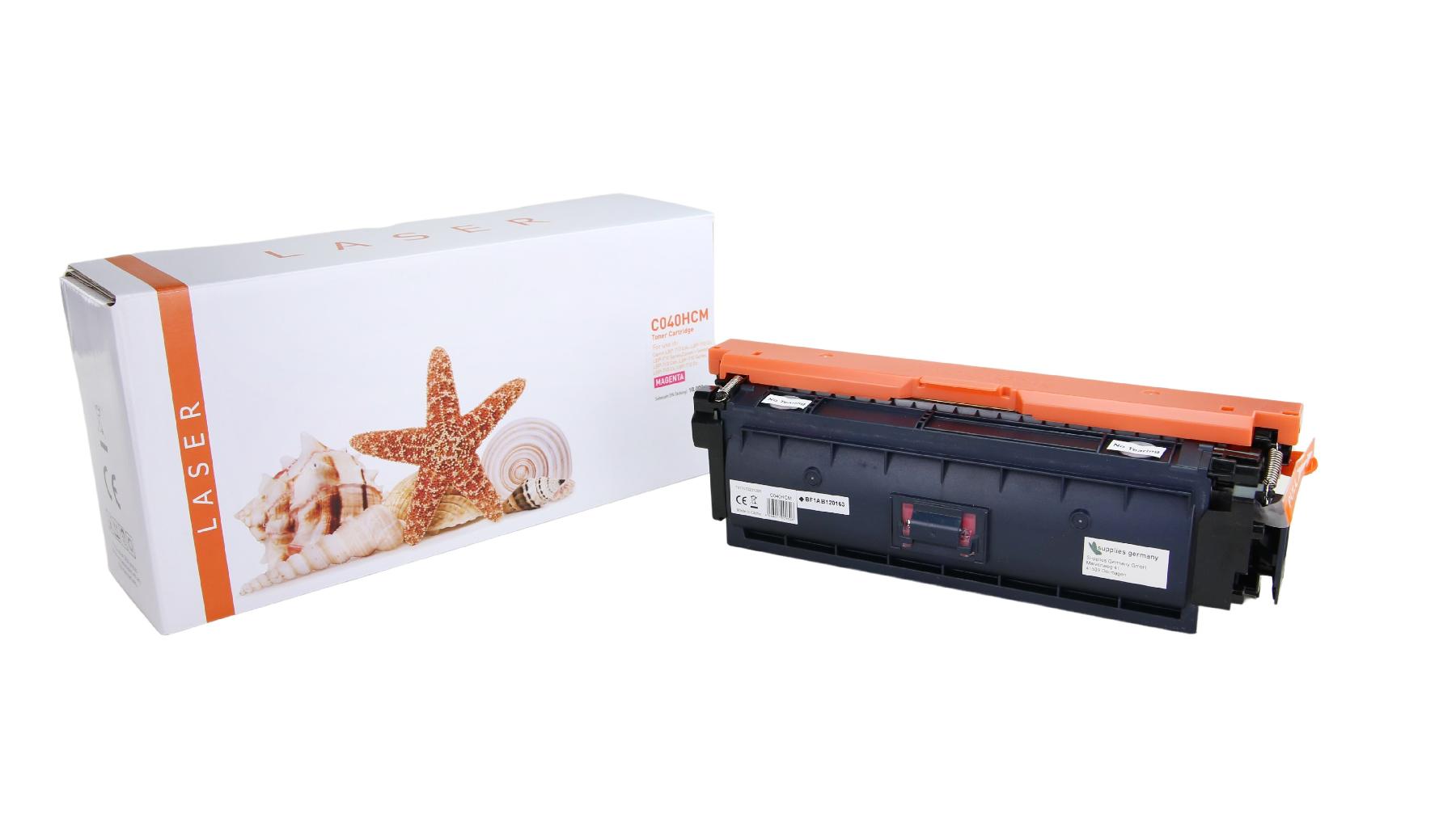 TON040HM Alternativ Toner Magenta für Canon / 0457C001 / 10.000 Seiten