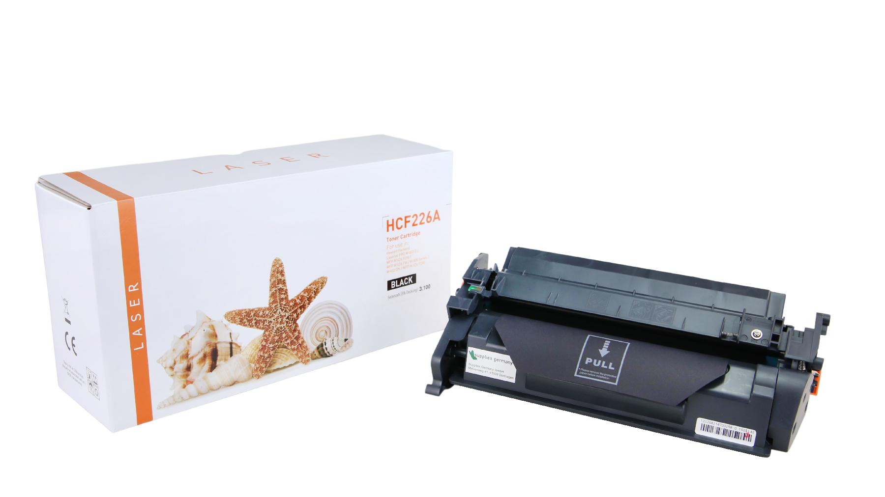 TONCF226A Alternativ Toner Black für HP / CF226A / 3.100 Seiten