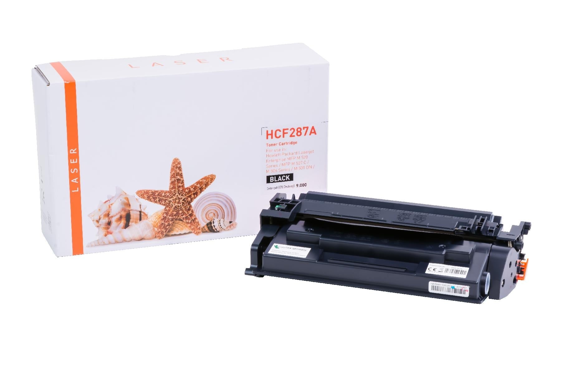 TONCF287A Alternativ Toner Black für HP / CF287A / 9.000 Seiten