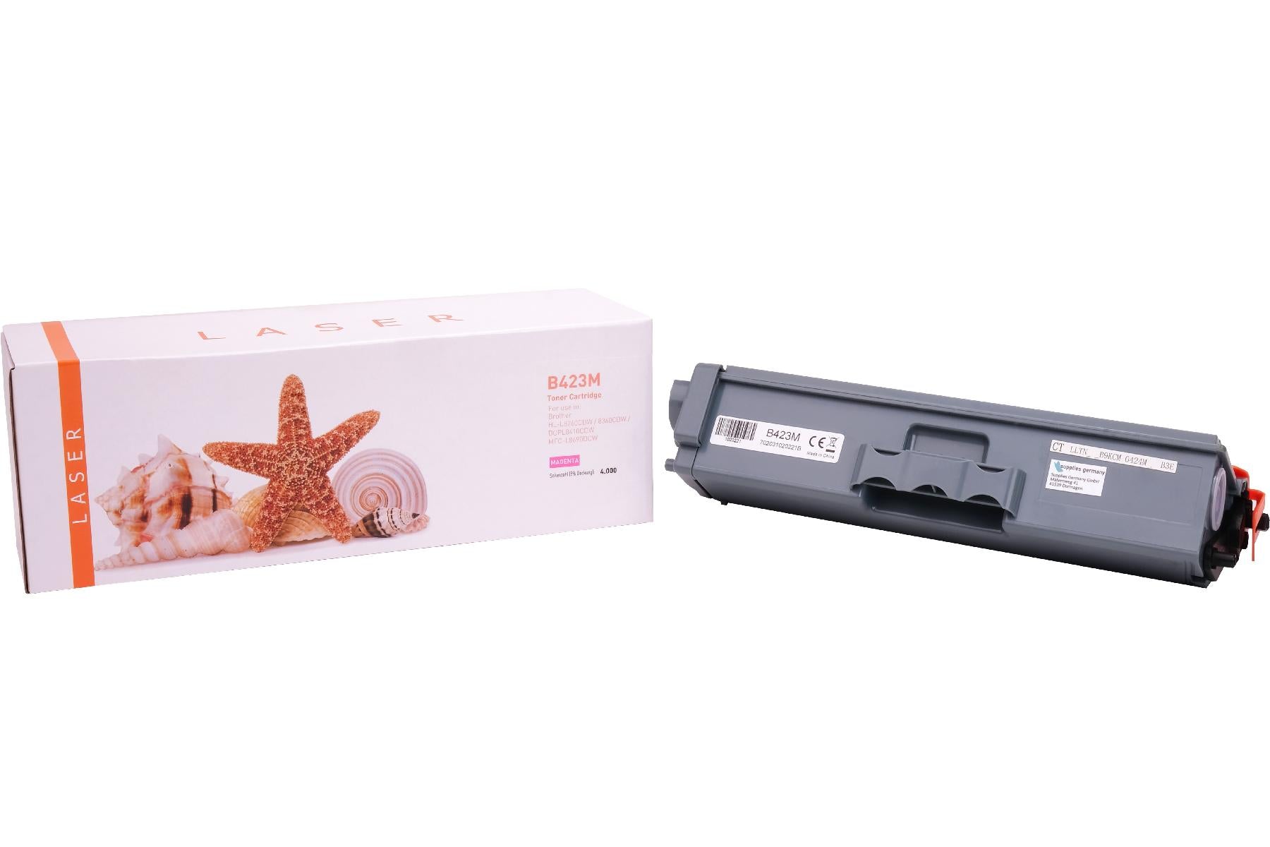 TONTN423M Alternativ Toner Magenta für Brother / TONTN423M  / 4.000 Seiten