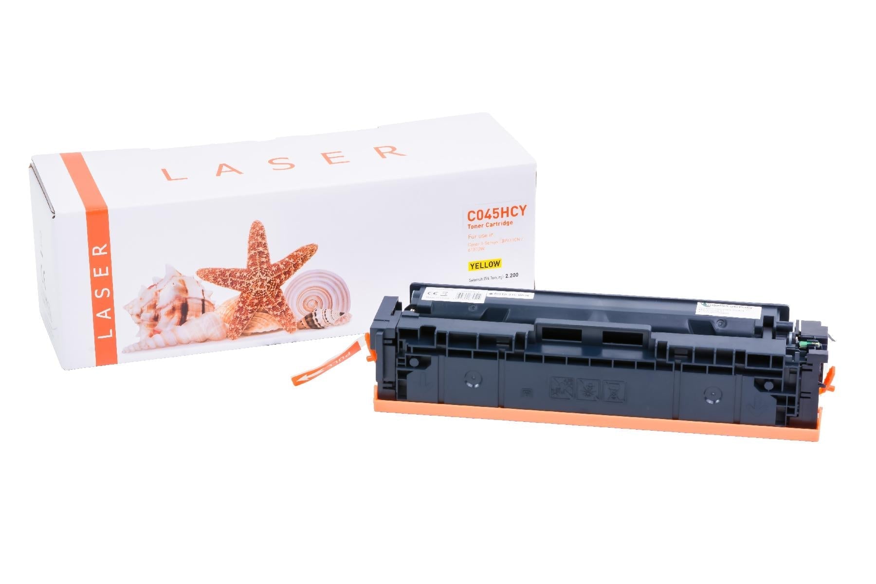 TON045HCY Alternativ Toner Gelb für Canon / 1243C002 / 2.200 Seiten