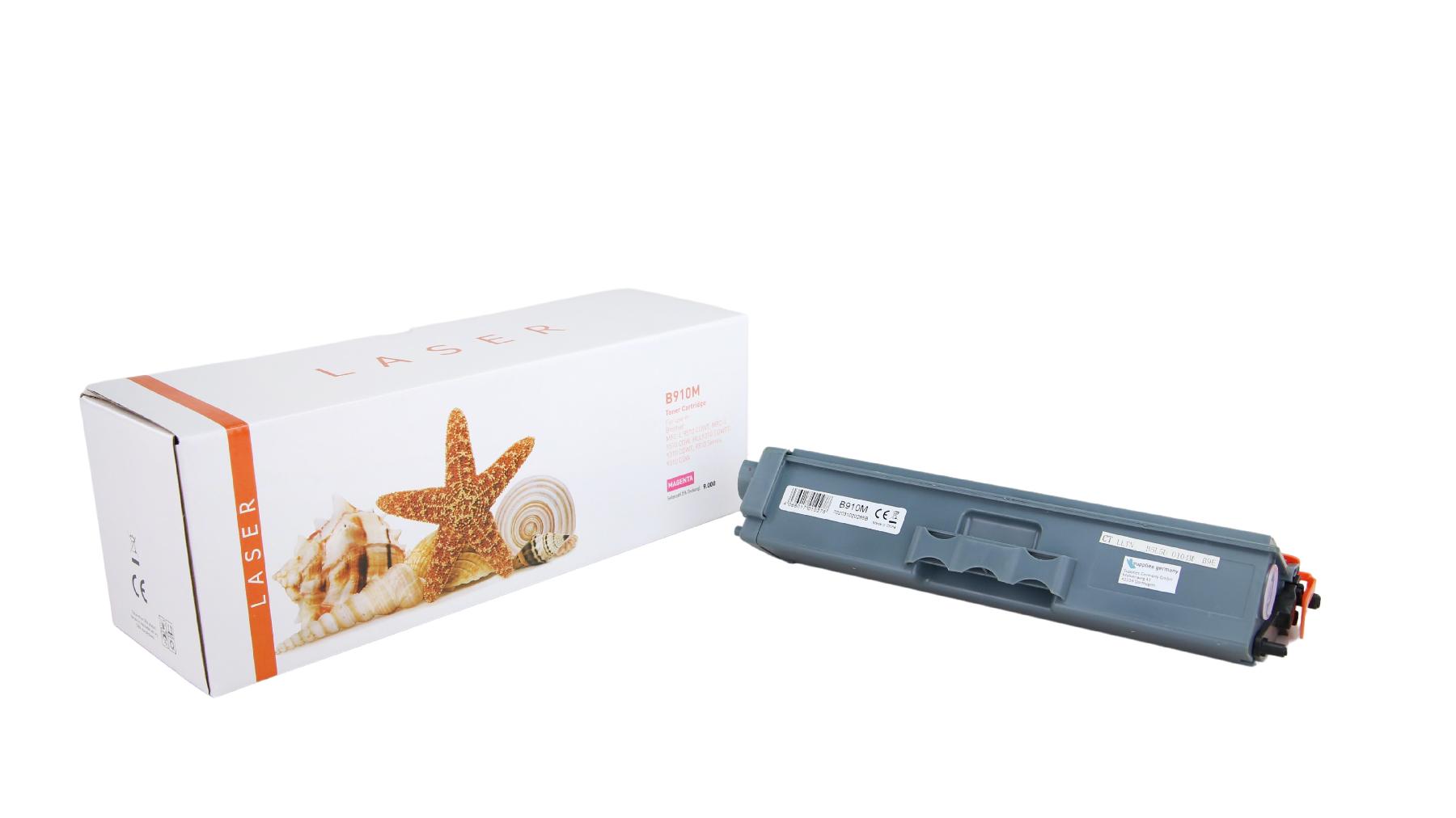 TONTN910M Alternativ Toner Magenta für Brother / TN910M / 9.000 Seiten