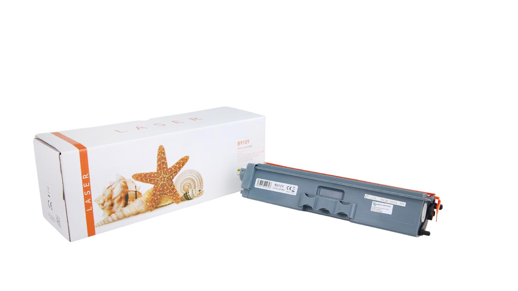 TONTN910Y Alternativ Toner Yellow für Brother / TN910Y / 9.000 Seiten