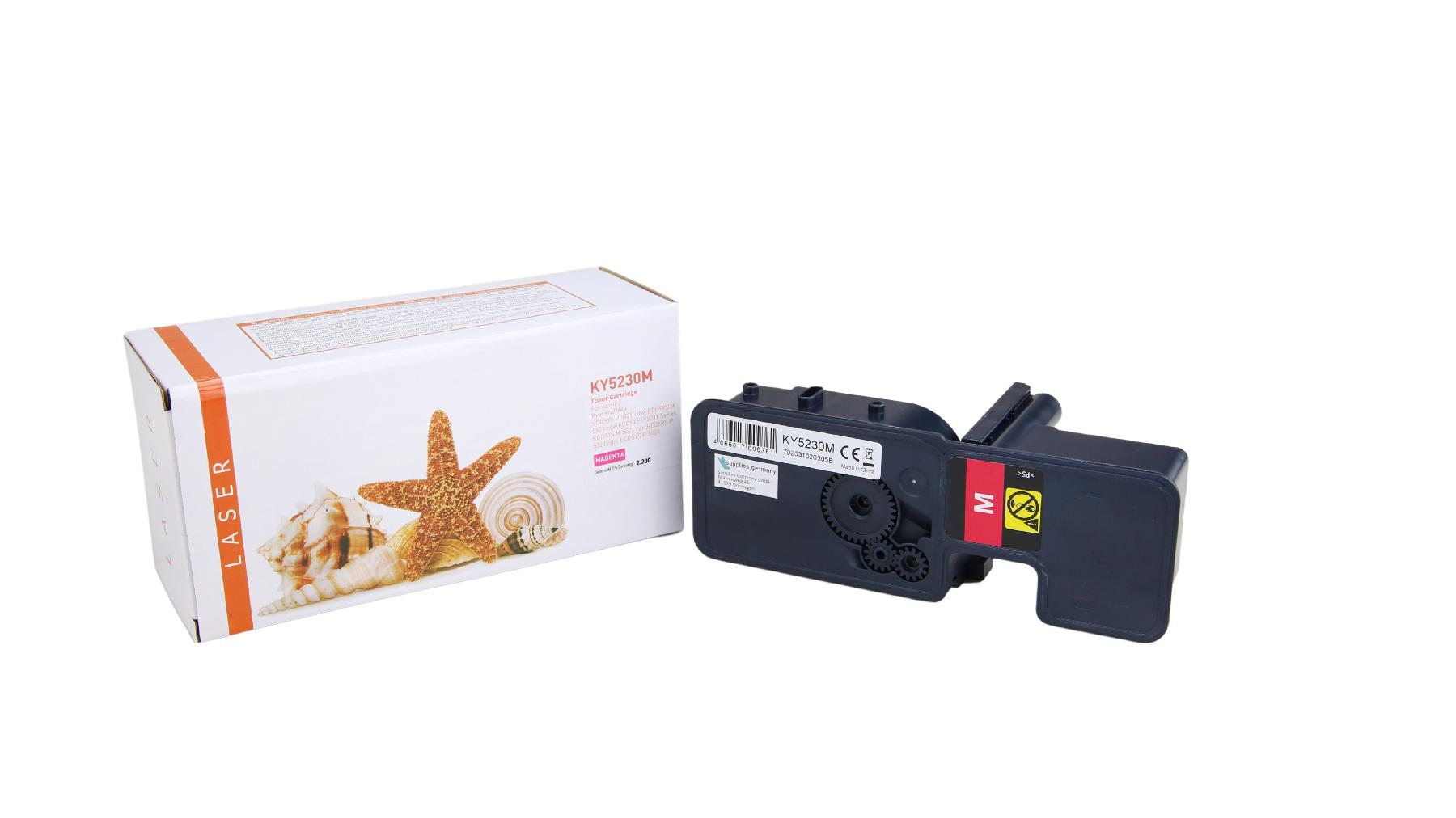TONTK5230M Alternativ Toner Magenta für Kyocera / TK5230M / 2.200 Seiten