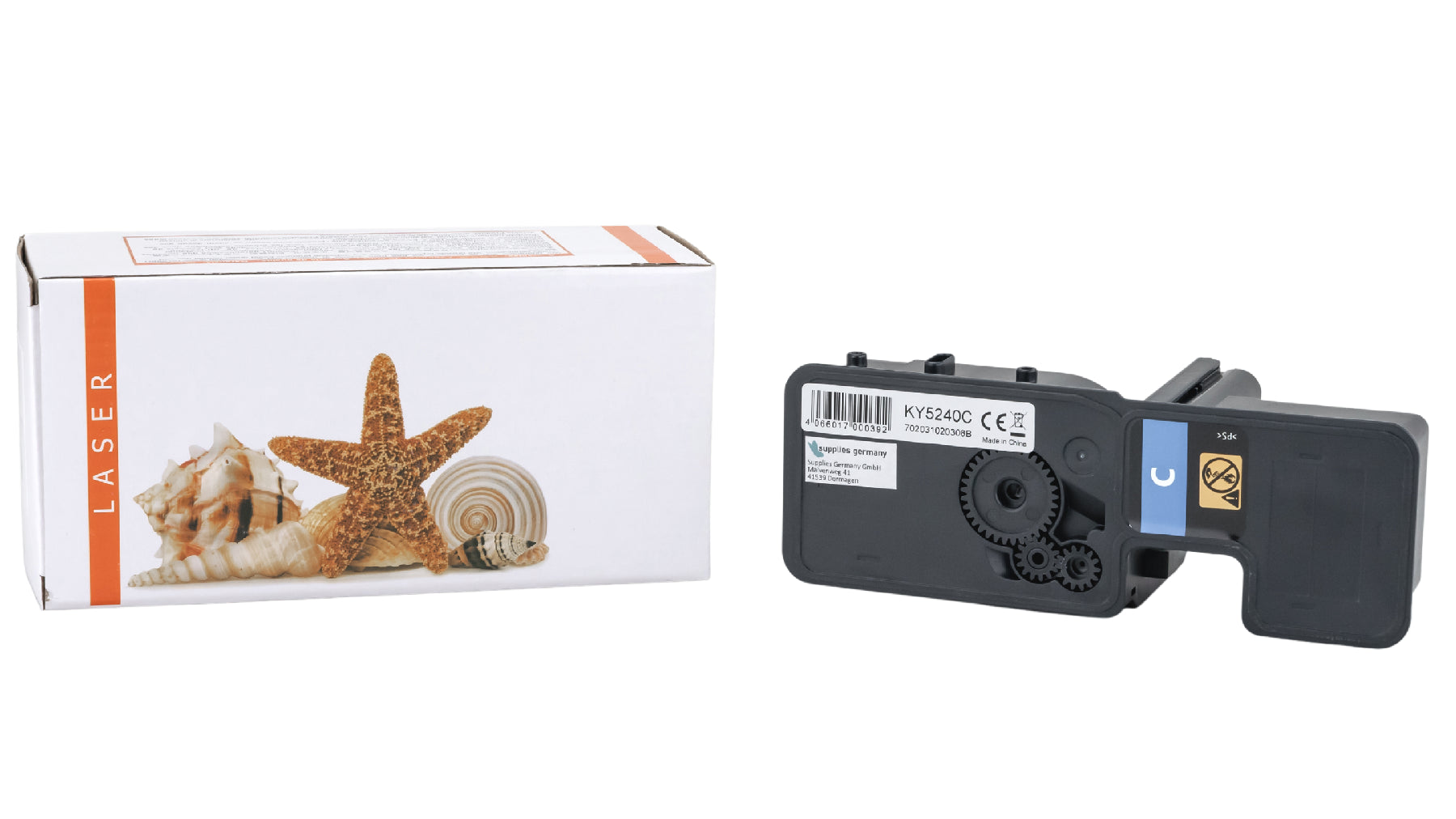 TONTK5240C Alternativ Toner Cyan für Kyocera  / TK5240C / 3.000 Seiten